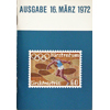 Amt für Briefmarkengestaltung, Postmuseum des Fürstentums Liechtenstein, Vaduz, 1972